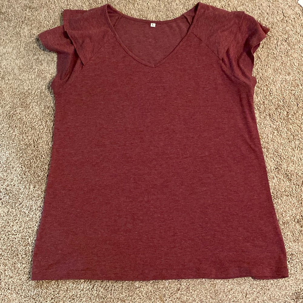 Summer flutter Cap Sleeve Tee